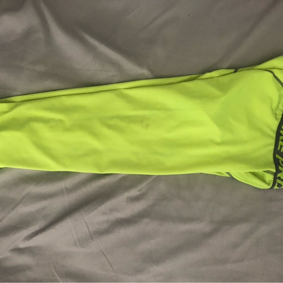 Nike Pro Combat Core Compression Training Workout Tight Dri-Fit Green Size Small - Picture 8 of 9